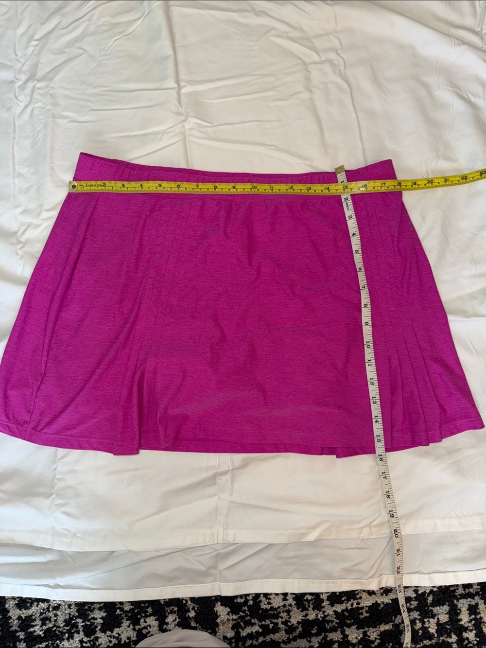 Tail Hot Pink Pleated Athletic Tennis Skirt Skort Size X-Large